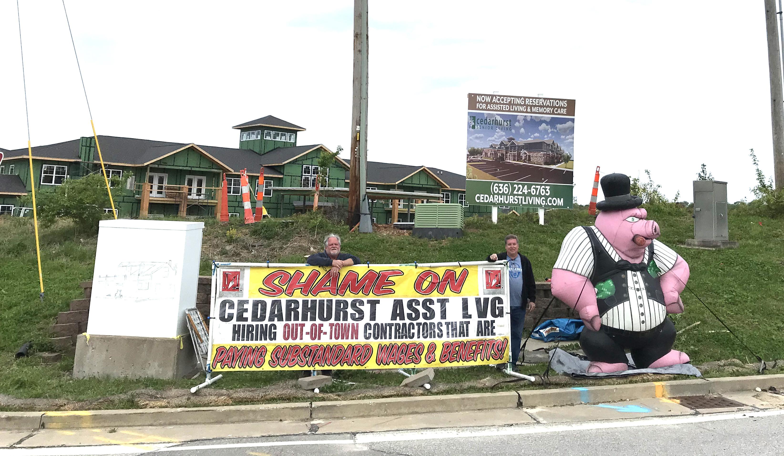 Job Action Against Cedarhurst Assisted Living in Arnold, MO BAC Locals