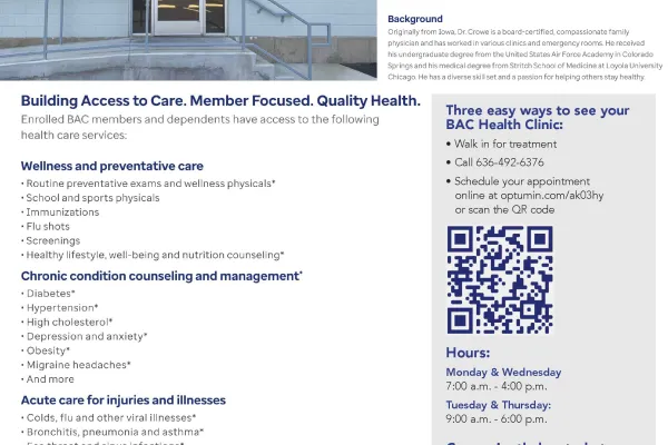 BACCares Clinic Flyer